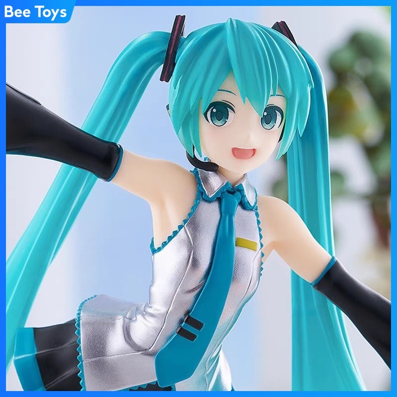 [ของแท้ในสต็อก] GSC Hatsune Miku สีใสจับคู่สี pop up Parade PIAPRO รูป