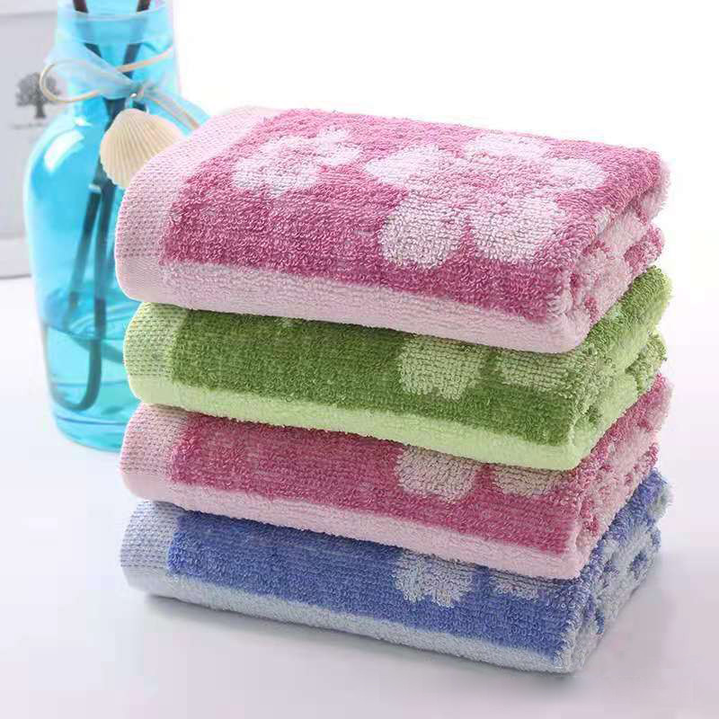 ผ้าเช็ดตัว ซึบน้ำดีที่สุด ชายผ้าลาย ผ้าขนหนู ผ้าขนหนูนุ่มๆ ซึมซับดีเยี่ยม ผ้าขนหนู ร่องหิน ผืนใหญ่ ขนาด 32*71ซม.