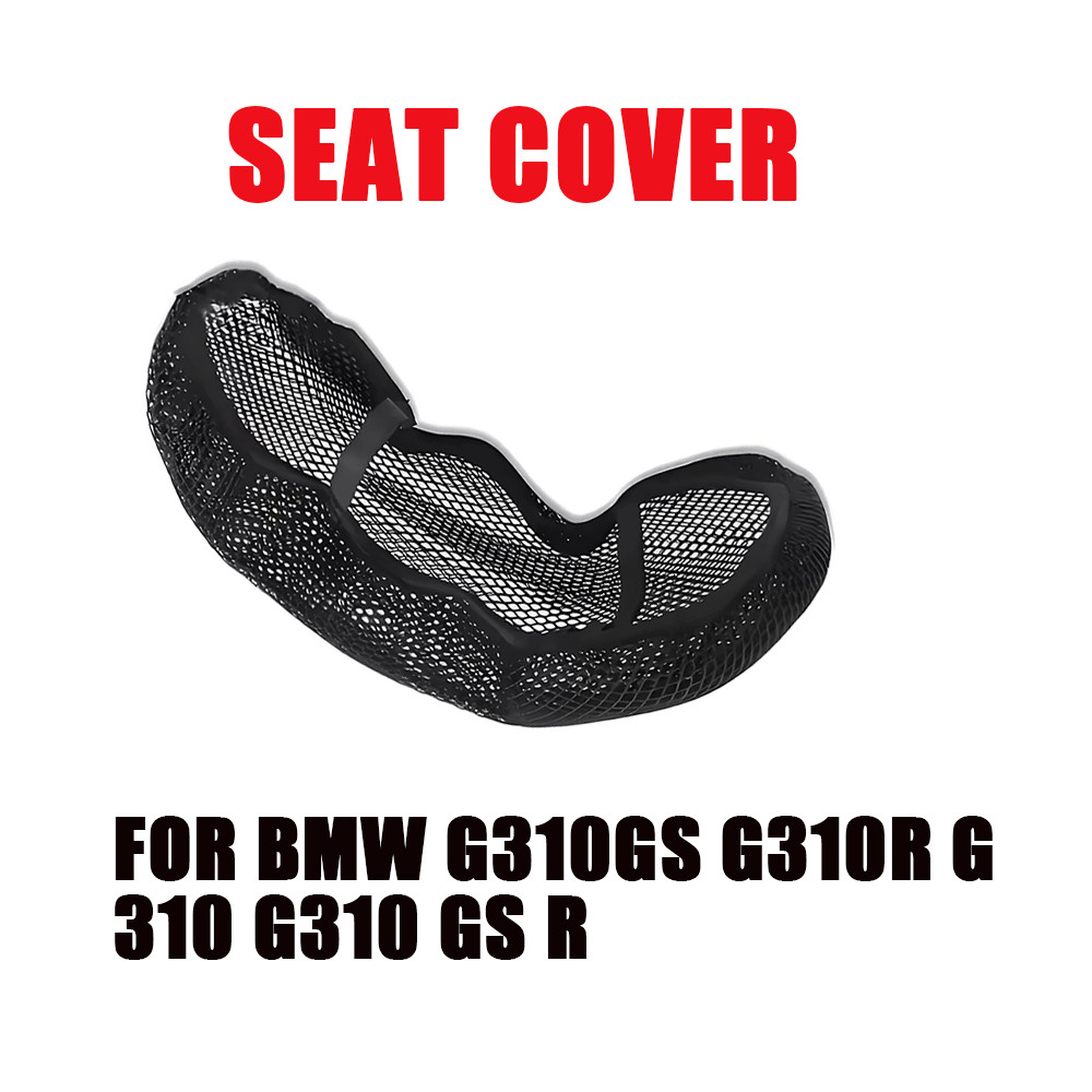 สําหรับ BMW G310GS G310R G 310 G310 GS R ฝาครอบที่นั่งรถจักรยานยนต์ 3D รังผึ้งตาข่ายป้องกันฉนวนกันความร้อนเบาะรองนั่ง