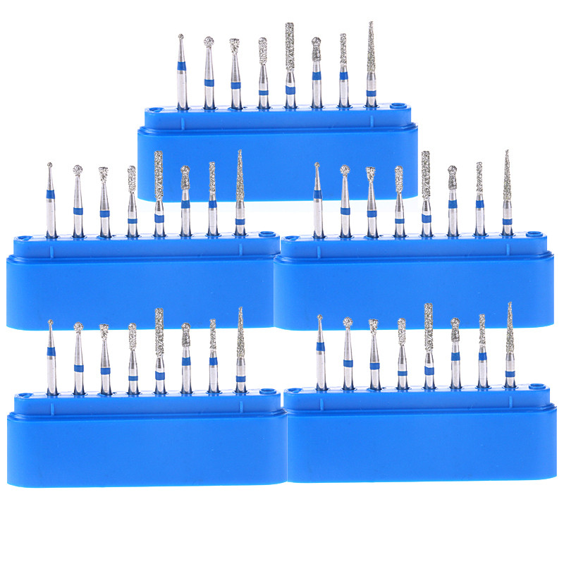 ชุดทันตกรรมเพชร Burs ชุดสําหรับ Handpiece Cavity เตรียมชุดขัด