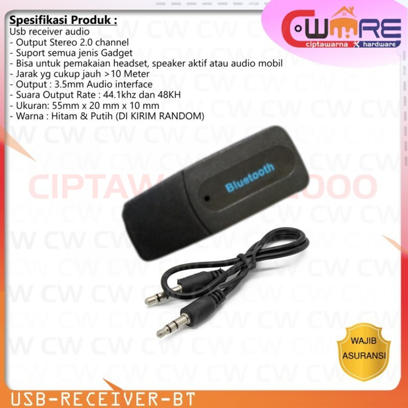 USB Bluetooth Audio Music Receiver USB - BST Cw28994