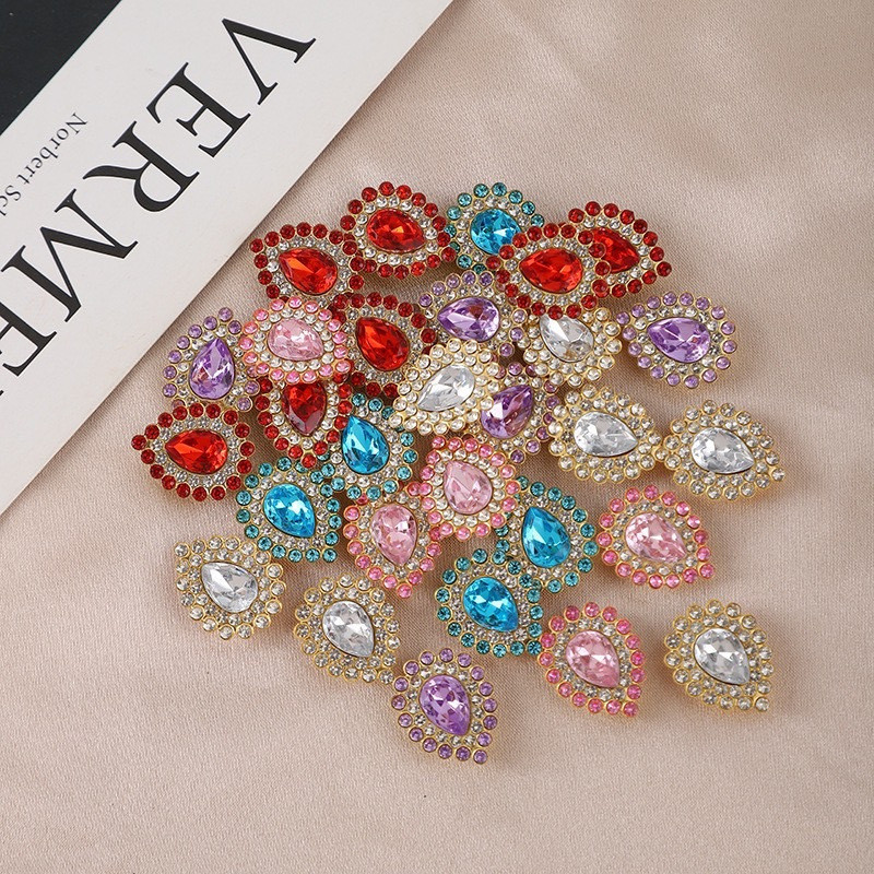 DC083 คริสตัสตกแต่งกระปุกทรงวงรี