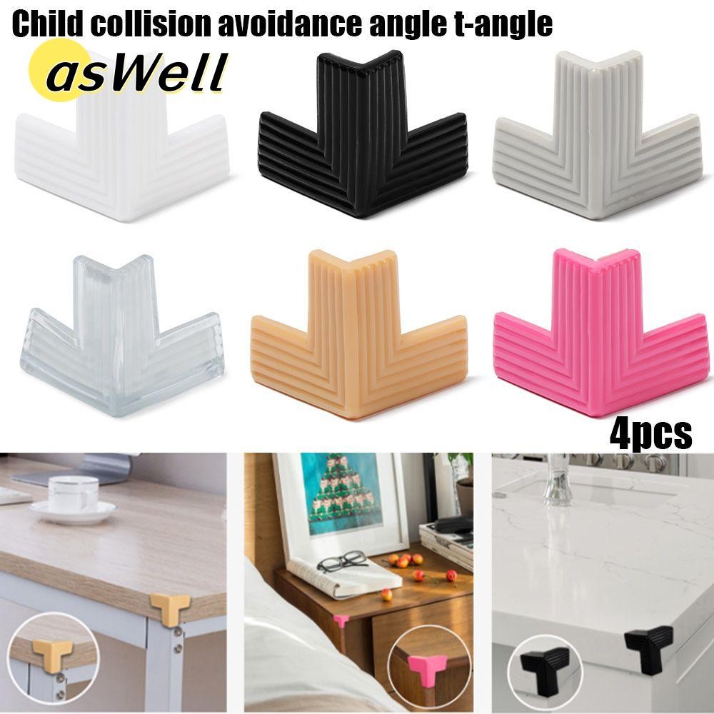 Aswell 4PCS Corner Guards Baby Safety Desk Table Corner Protector