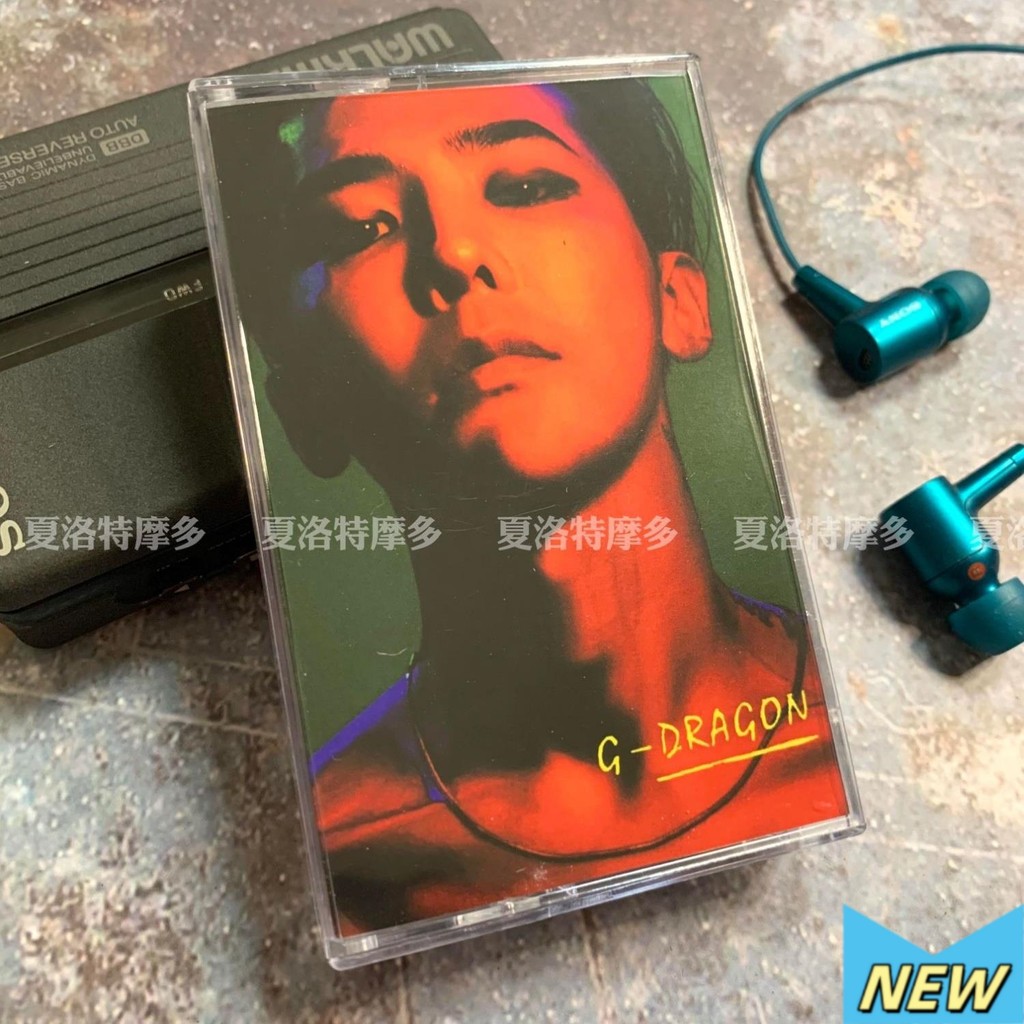 G-Dragon Bigbang Cassette Tape ใหม่เอี่ยม [ปิดผนึก]