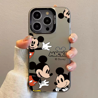 🔥เคสโทรศัพท์แอปเปิ้ล🔥ป้องกันการชนกันป้องกันสกปรก for IPhone17 16 11 12 13 14 15ProMax XS X XR 7 8 Plus มิกกี้เมาส์น่ารัก