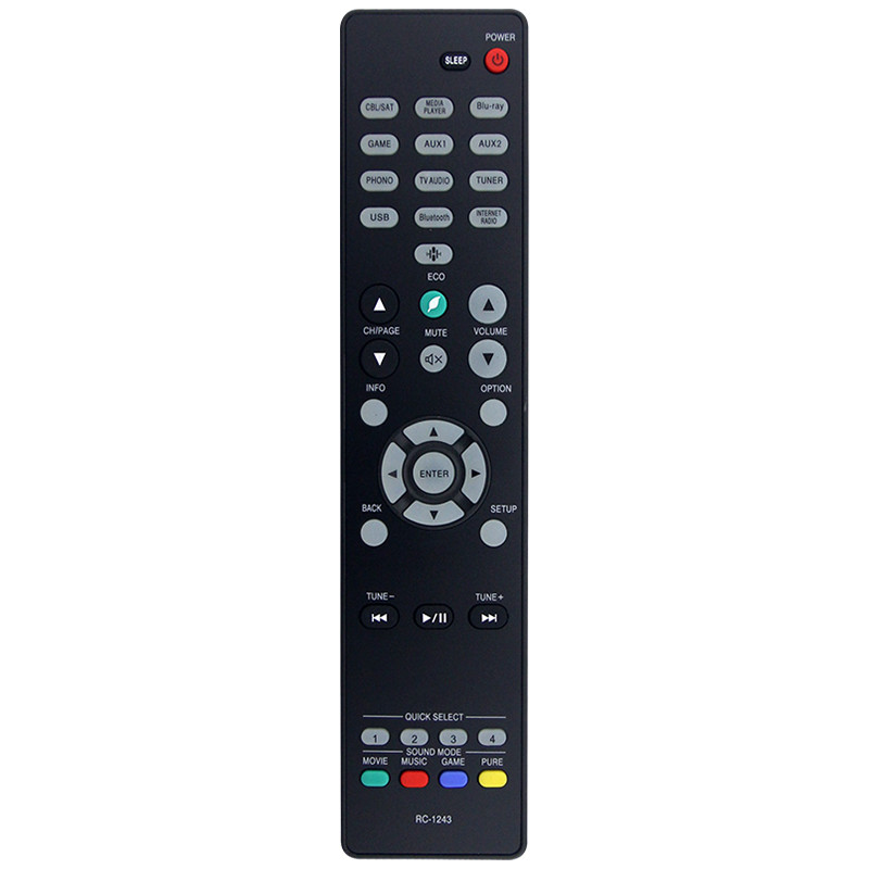 เข้ากันได้กับ Denon AV Receiver Audio RC-1243 AVR-S660H รีโมทคอนโทรลอะไหล่