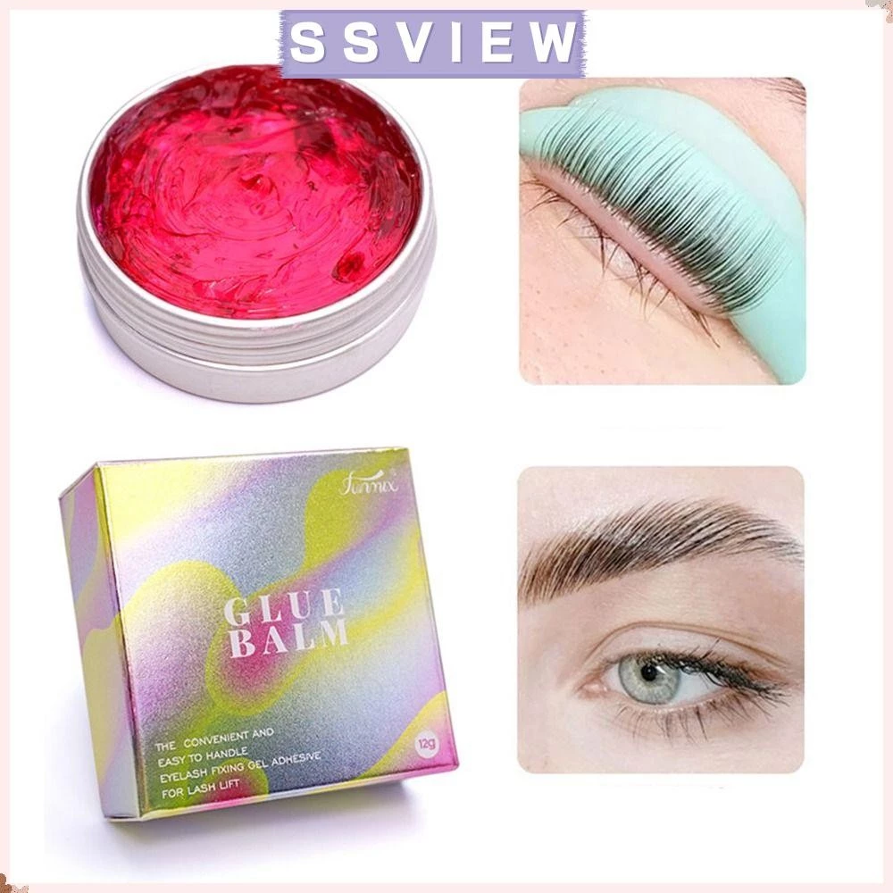 STILLSAVIEW Perm Eyelashes กาว, ไม่ระคายเคือง Lashes เจลรีดผ้าเครื่องมือ Lash Lifting กาว, Strong Sticky Strong Adhesion Extension ยกขนตา Fixing กาวผู้หญิง