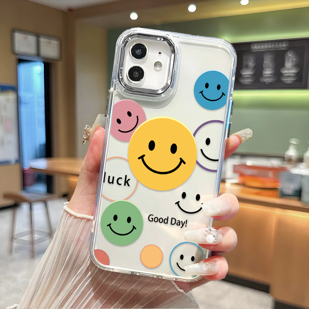 iPhone 16 15 14 13 12 11 8 7 6 X XS XR SE Plus Pro Max 2020 2022 Apple กรอบรูปโลหะ เคสไอโฟน เคสเมท JSXK สายแพร แบบใส thumbnail 3