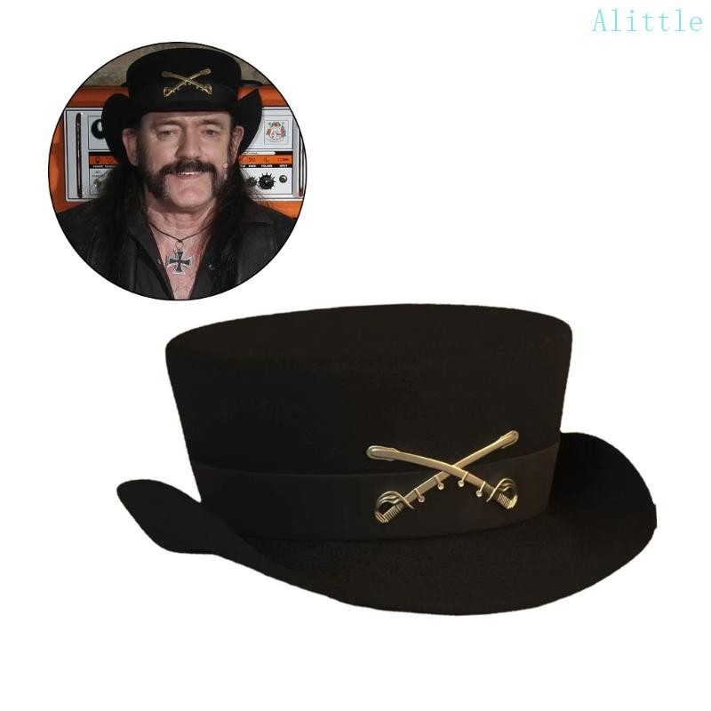 Alia Short Brim Fedora Top Hat Victorian Age Magician Hat for Boy Men Adult Cap