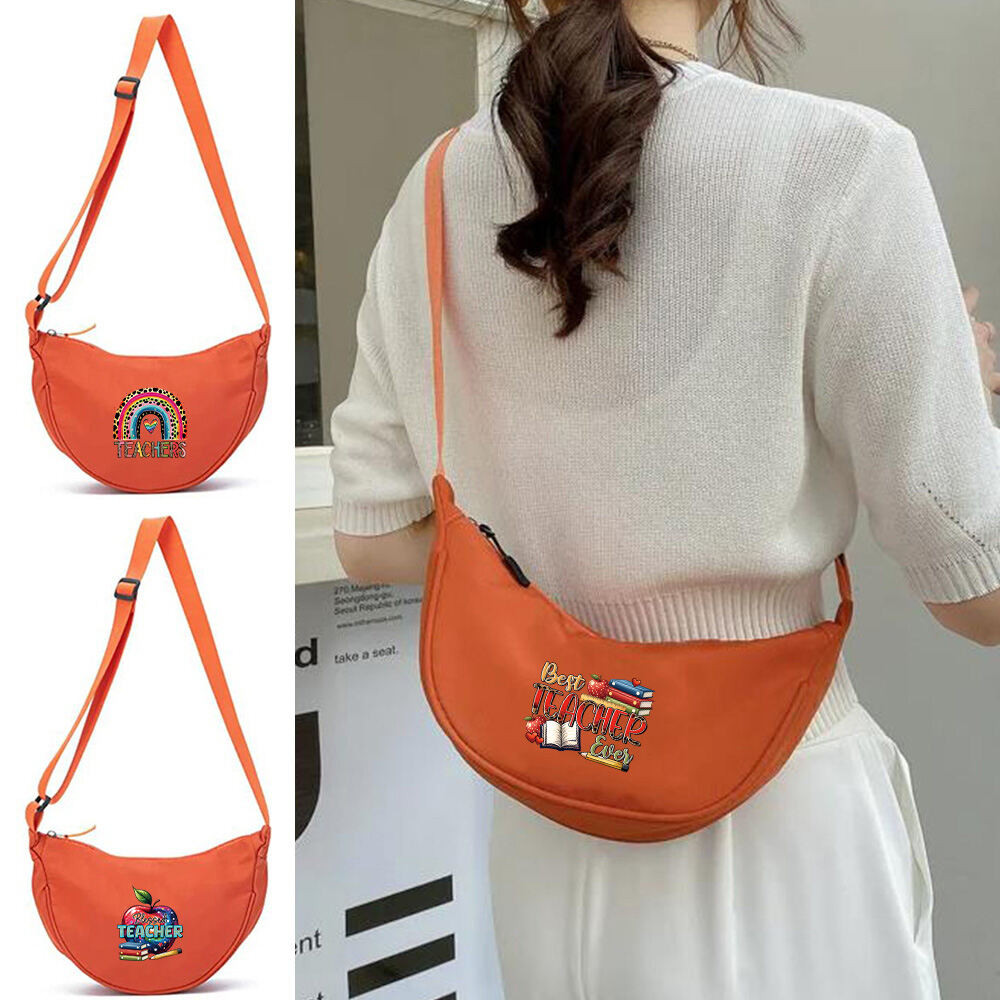 Teacher's Day gift, fashionable dumpling bag, shoulder bag, convenient to carry, portble bag teacher
