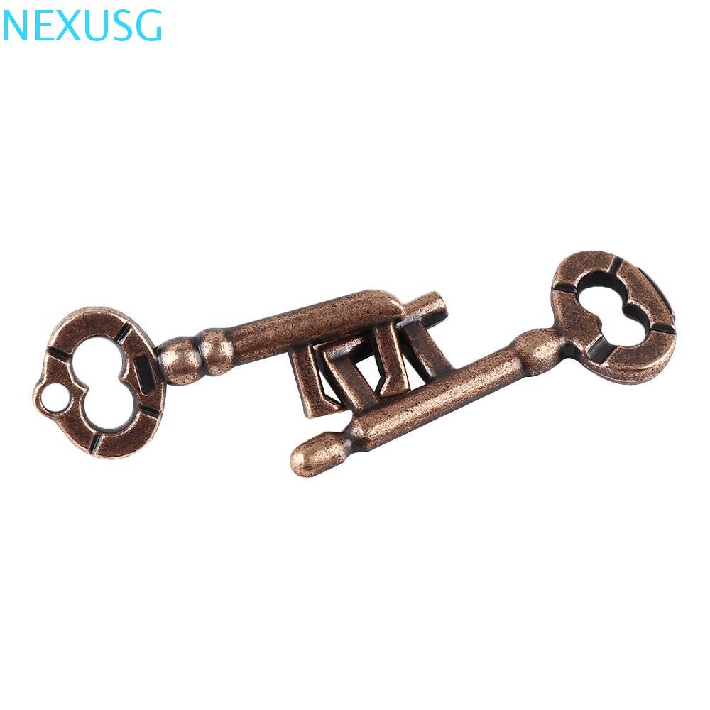 NEXUSG Key Puzzle Cast Kid IQ Test ของเล่นอัจฉริยะ