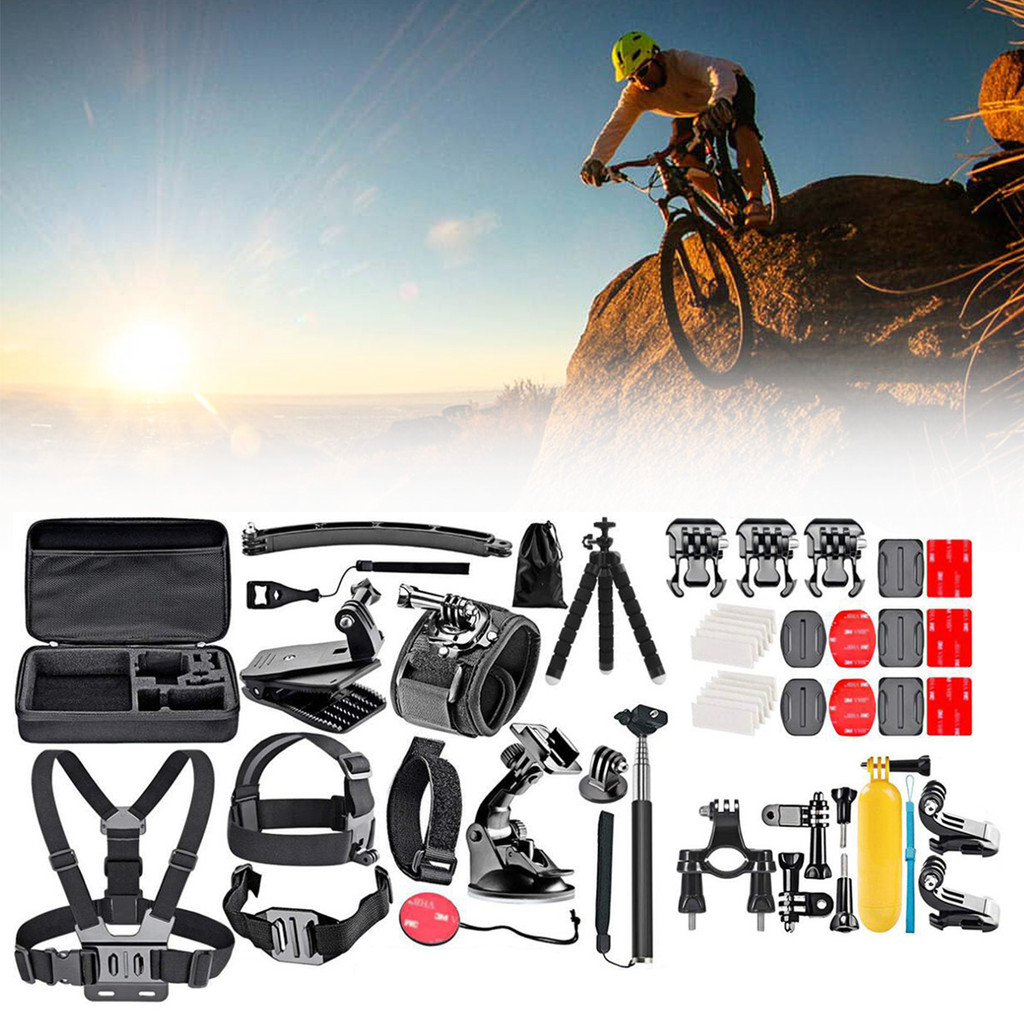 Brighthor50 in 1 Actionกล้องชุดอุปกรณ์เสริมสําหรับGoPro Hero 11/10/9/8/7/6/5/4 GoPro Max Fusion Inst