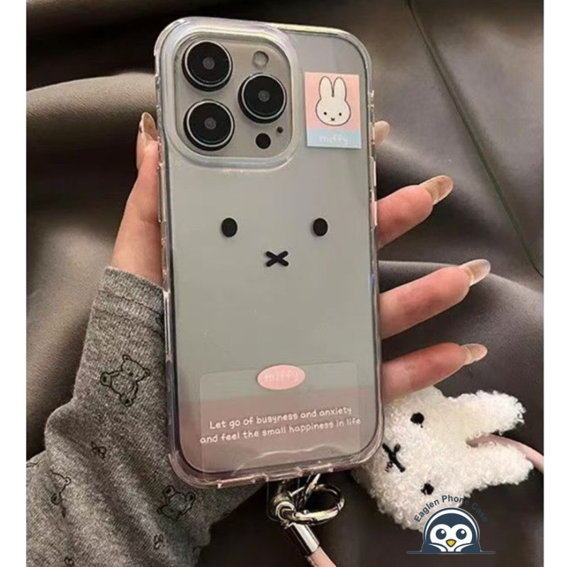 กระต่ายน่ารักเคสโทรศัพท์ใสสําหรับXiaomi Redmi A4 5G A3X A3 A2 A1 Plus Turbo 4 3 Y3 Y2 Y1 Mi 6X 5X A3