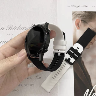 สายซิลิโคนกีฬา 22 มม. 20 มม for Smartwatch Samsung Galaxy Watch FE 7 6 5 4 /Huawei /redmi Watch 5 Active/Amazfit bip 6