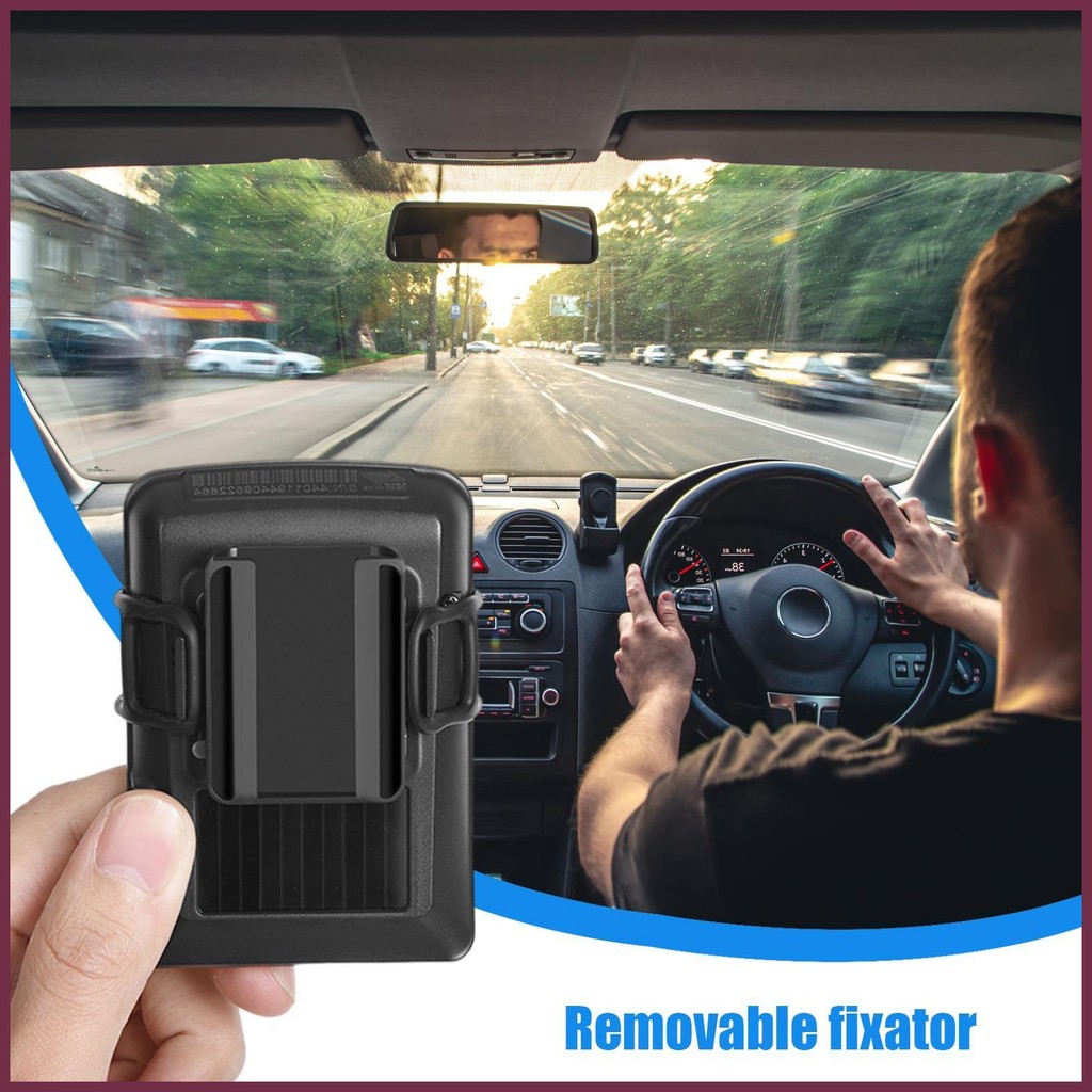 EZ Pass สําหรับกระจกหน้ารถที่ถอดออกได้ EZ Pass Mount Easy Pass Holder ครีมกันแดดแบบพกพา EZ Pass Hold