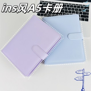 A5 Photocard Binder การ์ด Lomo Photocard Organizer เครื่องเข…