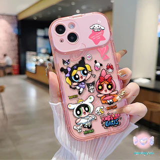 🎀จัดส่งในพื้นที่🎀 เคสกระจกแต่งหน้าตัวการ์ตูน ตำรวจหญิง น่ารักและสวยงาม สําหรับIPhone16 15 14 13 7 8plus Pro Promax XR XS