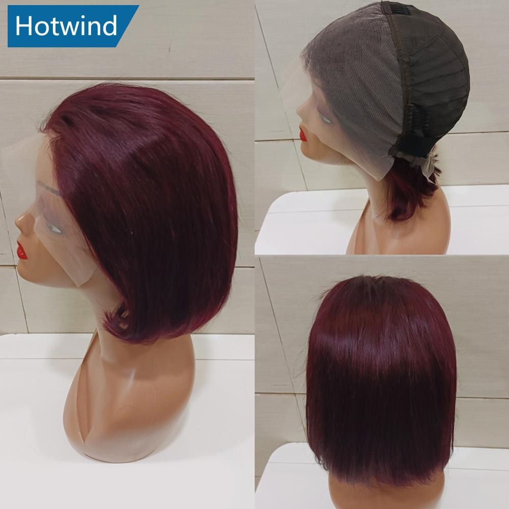HW 13*4 Frontal Human Hair Wave Glueless ปิดมนุษย์ผมหน้าผากวิกผม Ombre สีน้ําตาลผสมสีบลอนด์น้ํา Wave