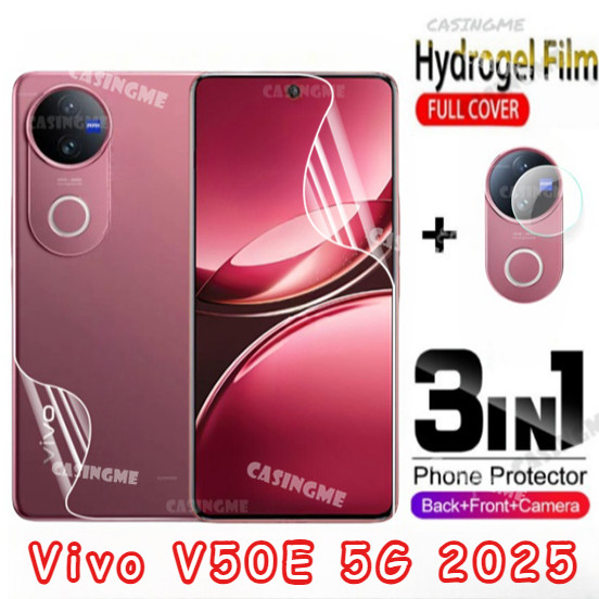 สําหรับVivo V50E V50Pro 5G 2025 ด้านหน้าด้านหลังคลุมทั้งหมดป้องกันฟิล์มHydrogelสําหรับVivoV50 Vivo V