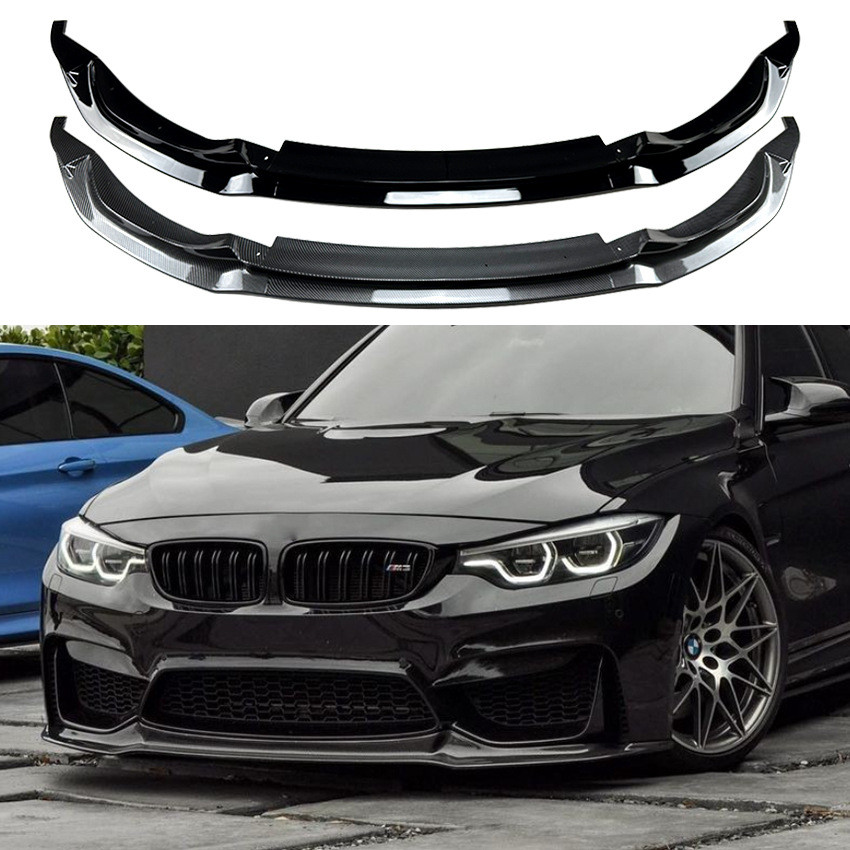 BMW 3 Series M3 F80 4 Series M4 F82 F83 2015-2020 พลั่วหน้าริมฝีปากด้านหน้า, การปรับเปลี่ยนภายนอก