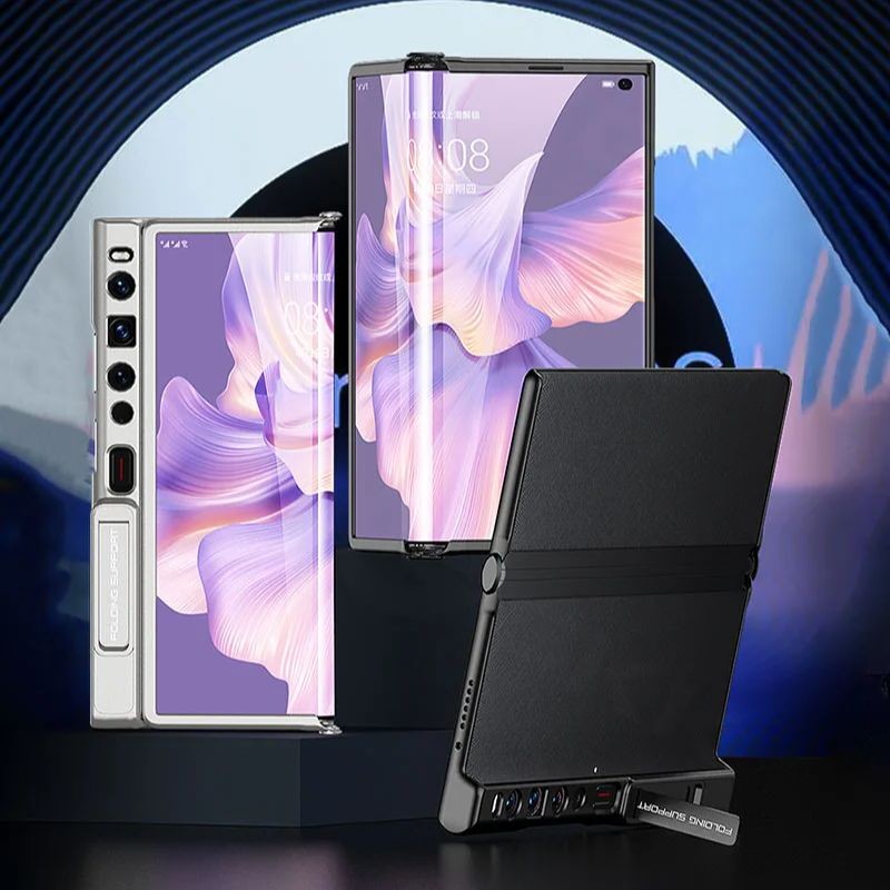 LUKEN บางเฉียบกรอบรอบด้านกรณีพลาสติกสําหรับ Huawei Mate XS 2 กรณี Anti-knock ป้องกันวงเล็บสําหรับ Hu