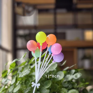 🎈🎈ลูกโป่งตกแต่งเค้ก โมเดลลูกโป่ง Balloons🎈🎈= 🇹🇭🚚พร้อมส่งในไทย🚚🇹🇭