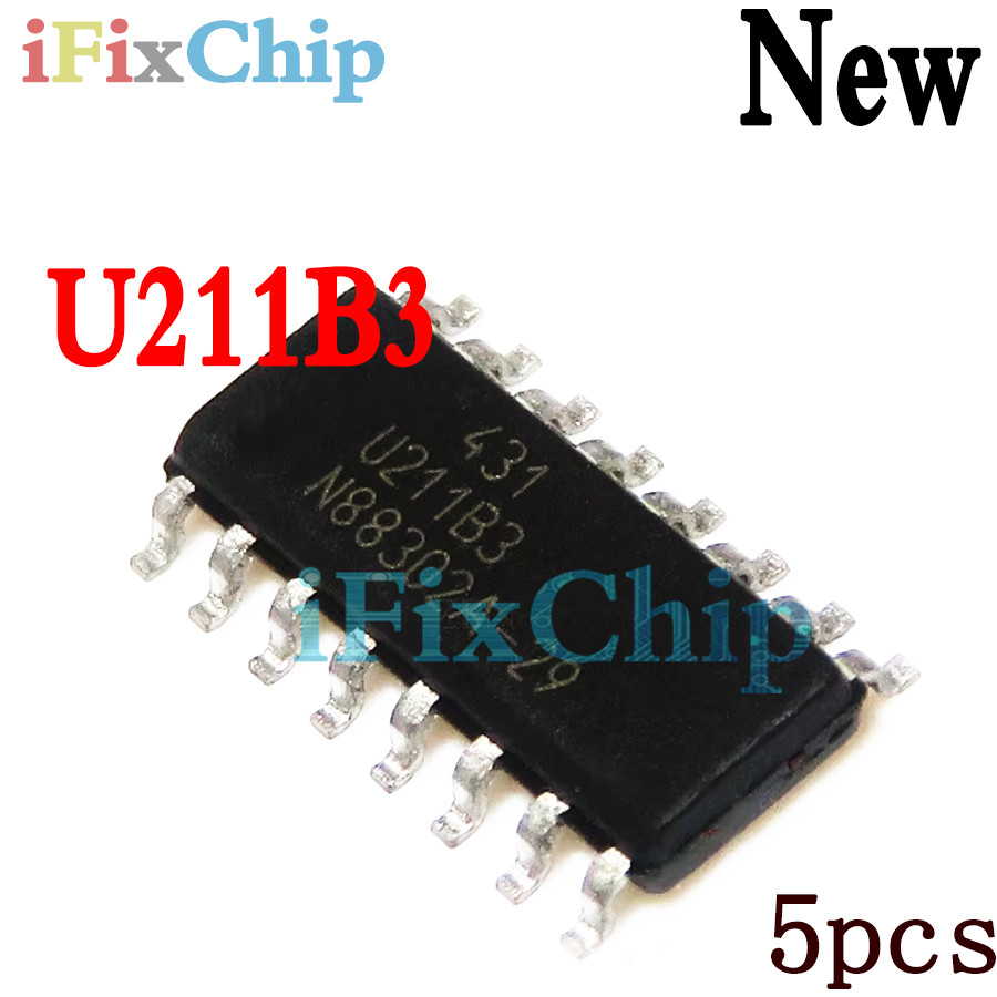 5 ชิ้นใหม่เอี่ยม U211B3 U211B SOP-16 U2111