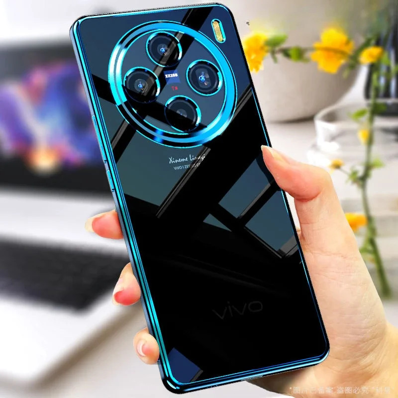 สําหรับVivo X200 Ultra X300 X200 Proเคสโทรศัพท์ไฟฟ้าสําหรับVivo X200S X200 Pro Mini X200 FEเลนส์รวมทุกอย่างซิลิโคนนุ่มปกหลังกรณี