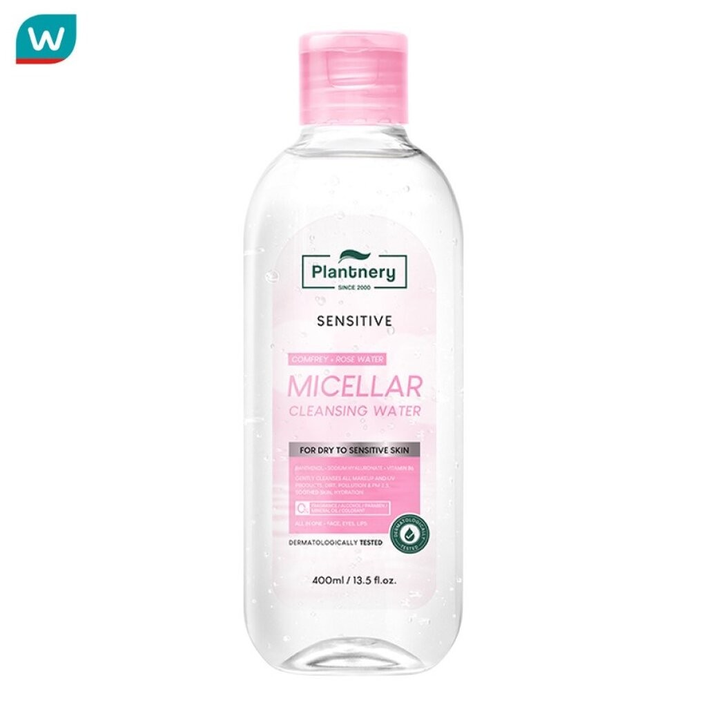 Plantnery แพลนท์เนอรี่ คอมเฟรย์ เซนซิทีฟ คลีนซิ่ง 400 มล.