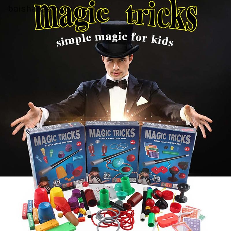 Byth Puzzle Simple Magic Prop เริ่มต้นชุดมายากลสําหรับเด็ก Excig Magician Tric byth