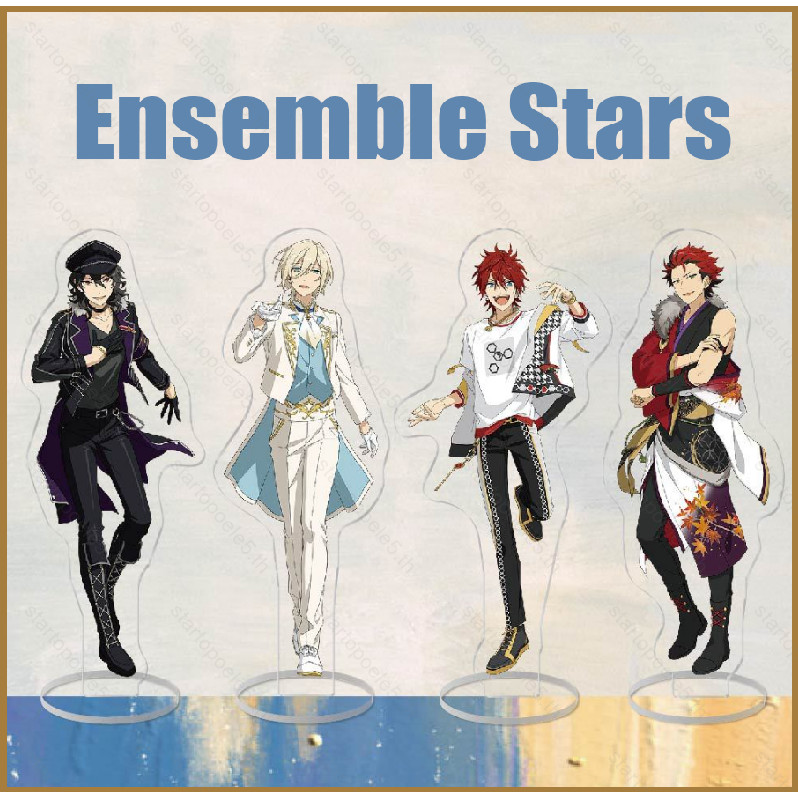 Sta5 Ensemble ดาวรูปอะนิเมะของเล่นผู้ถือแผ่น Standee Sazanami IBARA คอลเลกชันตกแต่งบ้านเครื่องประดับของขวัญ