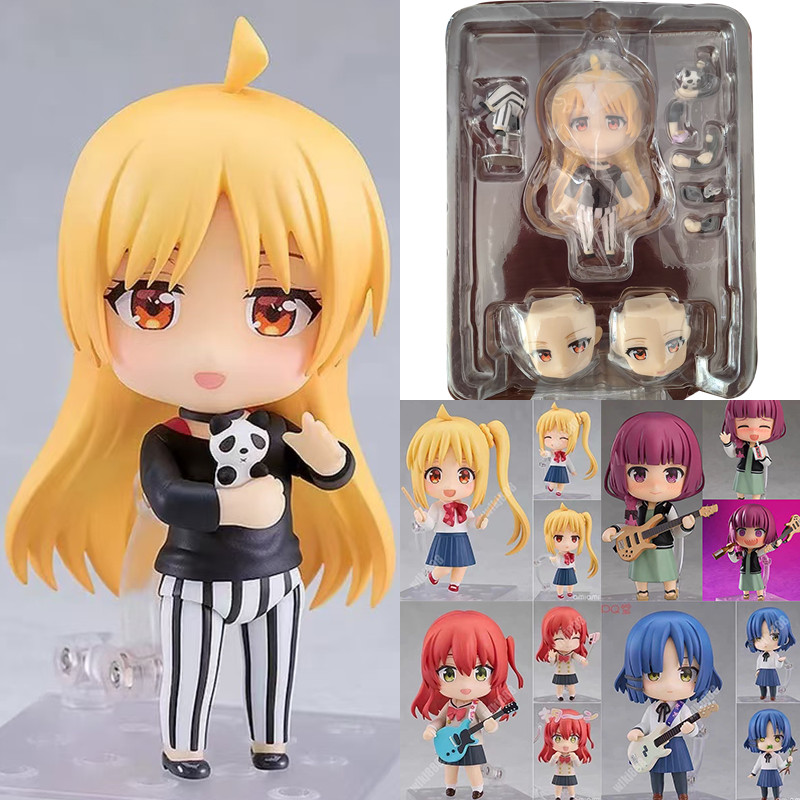 Bocchi THE ROCK Nendoroid Ijichi Seika Action Figure Gotoh Hitori 2269 Kikiri Hiroi Nijika Ijichi Ryo Yamada Kita Ikuyo 2307 ตุ๊กตาข้อต่อที่สามารถเคลื่อนย้ายของเล่น
