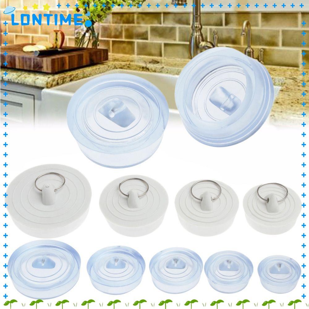 Lontime อ่างอาบน้ํา Stopper ยางทนทานรอบอุปกรณ์ห้องน้ําฝาปิดท่อระบายน้ํา