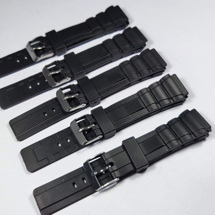 QQ QNQ Q&Q 18MM WATCH STRAP UNIVERSAL RUBBER WATCH STRAP