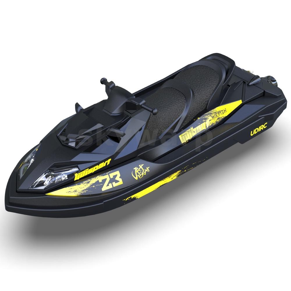 Udirc UDI023/UDI023PRO 2.4G แปรง/Brushless Jet สเปรย์ RC เรือ INKFISH รีโมทคอนโทรล Speedboat กันน้ํา Self-ขวาไฟ LED RTR ความเร็วสูงยานพาหนะรุ่นของเล่น