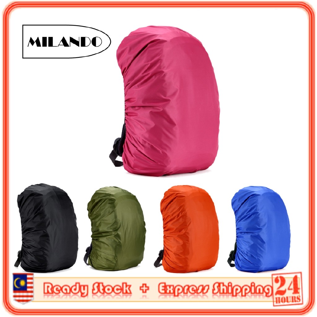 35L กระเป๋าเป้สะพายหลัง Rain Cover Travel Rucksack Bag Cover Rain Cover กันน้ํา Baju Hujan 防水ร่ม衣 (ป