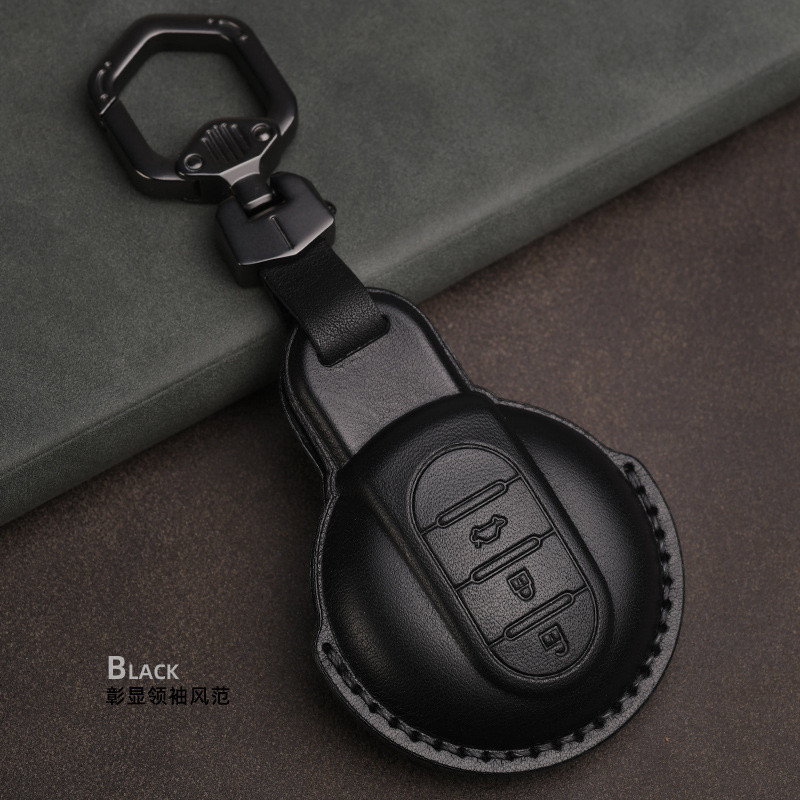 เหมาะสําหรับ BMW BMW mini Key Case mini cooper เฉพาะ High-End ของแท้หนัง Key Case mini Car Key Case