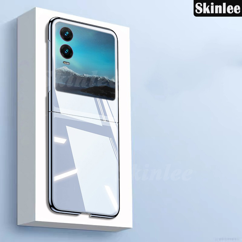 สําหรับ Infinix Zero Flip 5G Hard Case โปร่งใส Anti-oxidation ยางซิลิโคนสําหรับ Infinix Zero Flip Cover กรณี