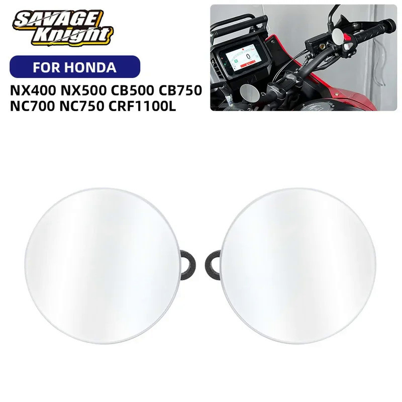 Mo  For Honda NX400 NX500 2024 Adjustable Rearview Blind Spot Mirrors Side Mirror CB500 CB750 CB600F