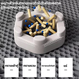 แผ่นดักทรายแมว พรมดักทรายแมว 70*120cm พรม 2 ชั้น EVA แผ่นรองทรายแมว ช่วยดัก ทรายแมว ขนาด