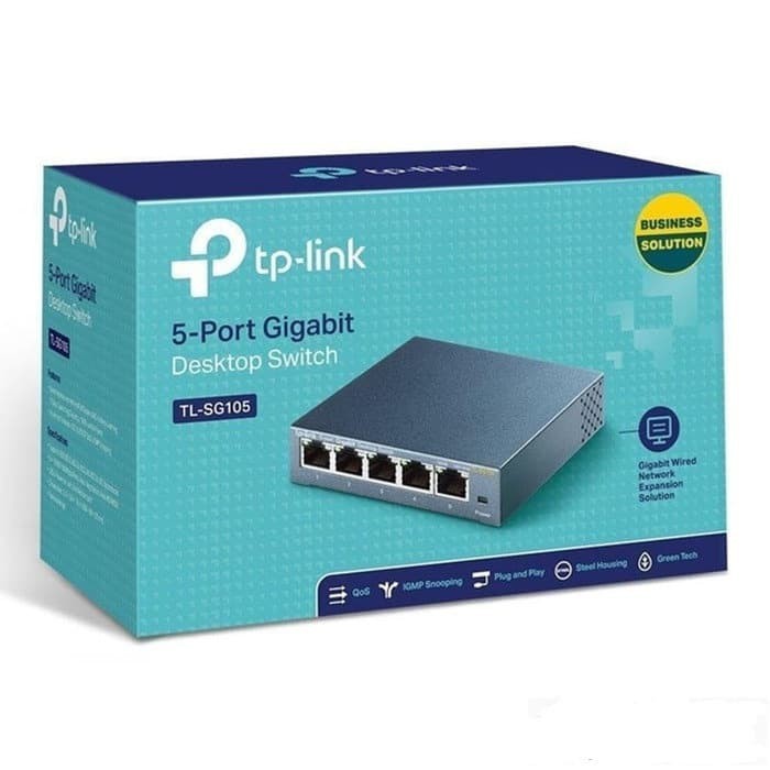 TP-LINK TL-SG105 TPLINK 5-Port/5 Port Gigabit Desktop Switch TL SG105