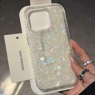 หรูหรารูปแบบเชลล์เลเซอร์เคสโทรศัพท์สําหรับiphone 11 12 13 14 15 16 Pro Max Plus IMDกันกระแทกกันชนกรณีฝาครอบ