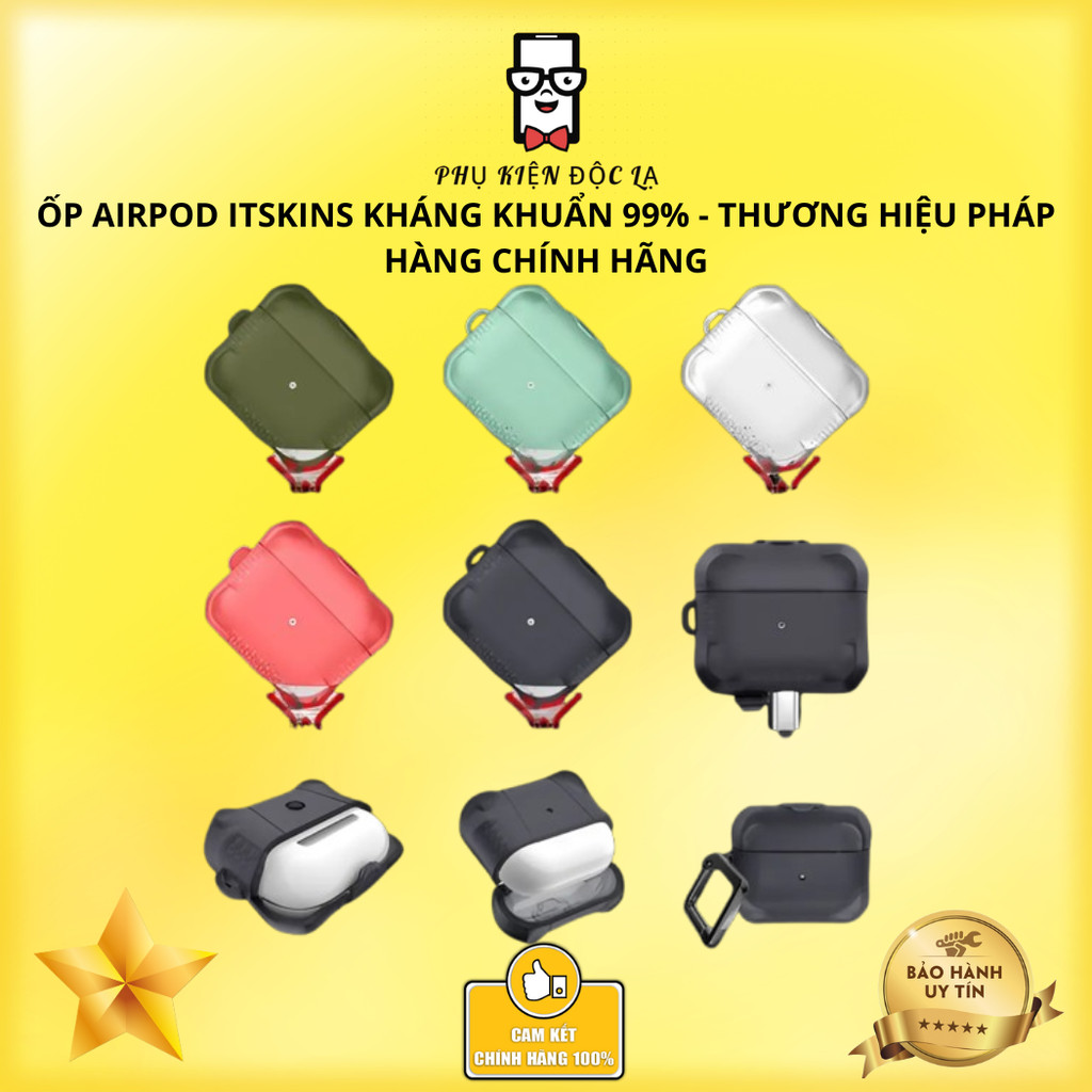 ITSKINS Military Standard Antibiotic กันกระแทก Airpods 3 Case แบรนด์ฝรั่งเศส - สินค้าของแท้