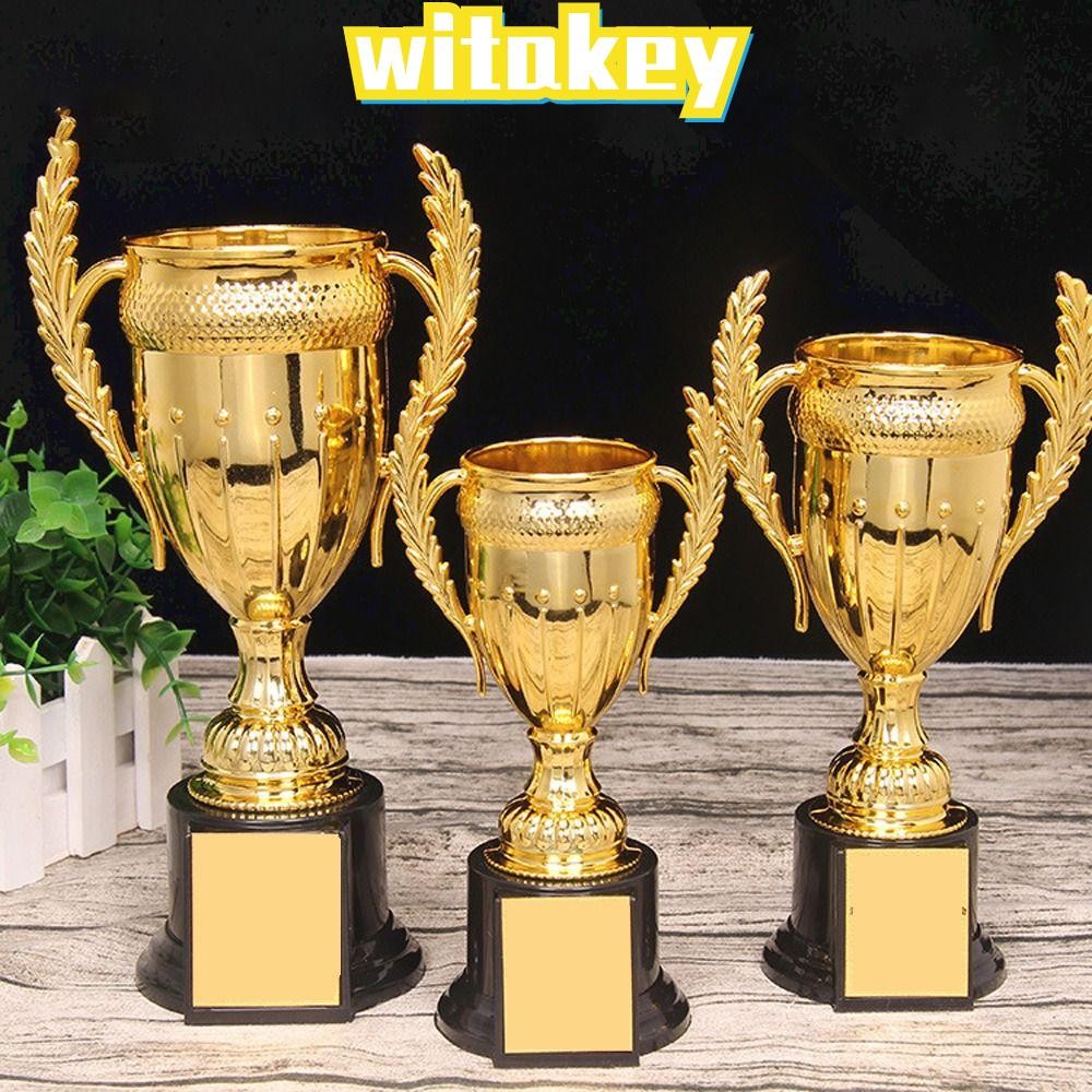 รางวัลถ้วยรางวัล WITAKEY อุปทานรางวัลโรงเรียนเด็กถ้วยเล็กรางวัลทองการแข่งขันฟุตบอลพลาสติกรุ่น Winner รางวัลถ้วยรางวัลของเล่นทีมการแข่งขันกีฬา