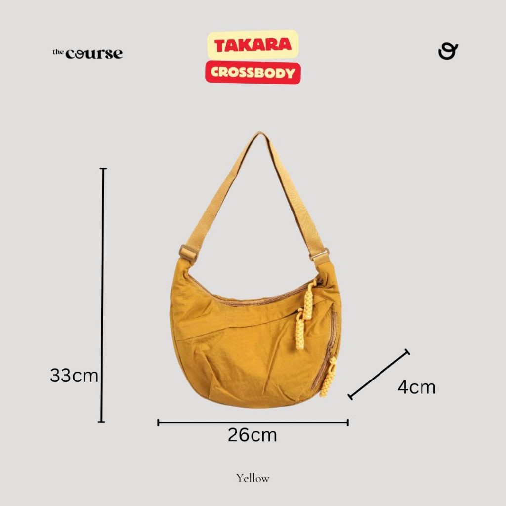 กระเป๋าสะพายข้าง The Course Takara Nylon | กระเป๋าสะพายข้าง | กระเป๋าสะพายข้าง | Dailly Bag กระเป๋าข