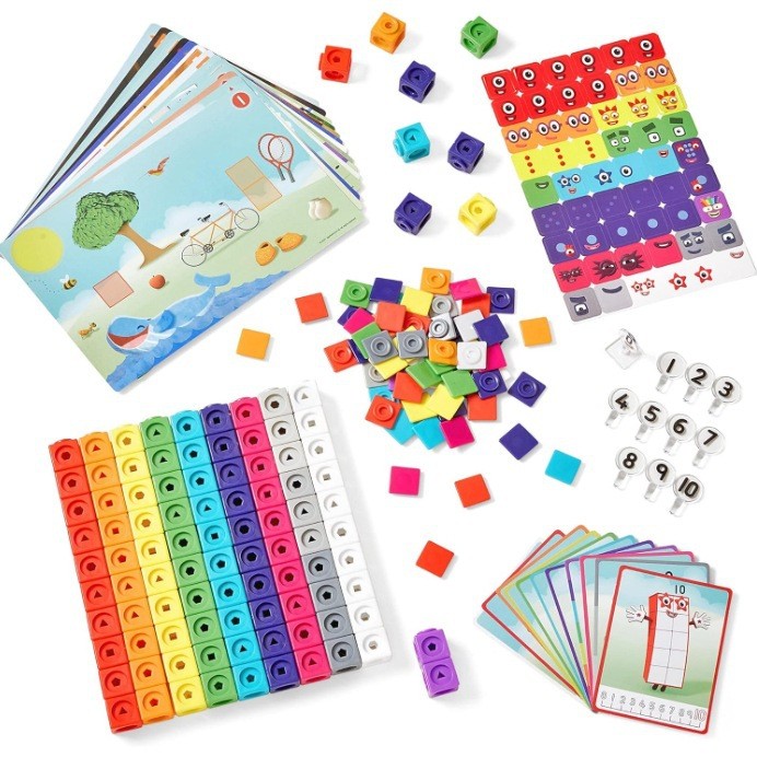 ล่าสุดพร้อมสต็อก Numberblocks Joint hand2mind Cube เด็กอนุบาลช่วยสอน 3+ของขวัญ