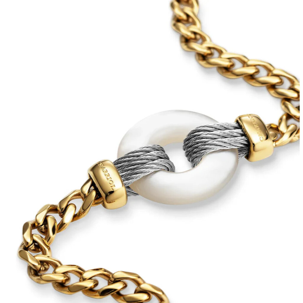 CHARRIOL สร้อยข้อมือ 06-104-1232-2 Bracelet - Steel Yellow PVD