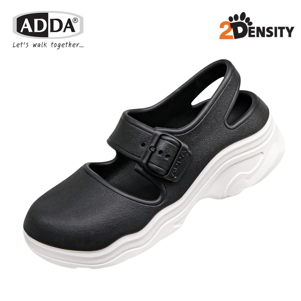 ADDA รุ่น 5TD97-W1 SIZE (4-7)สำหรับหญิง ป้องกันเท้าอักเสบ มีสายรัดหลังเพิ่มความกระชับ นุ่มสวมใส่สบาย
