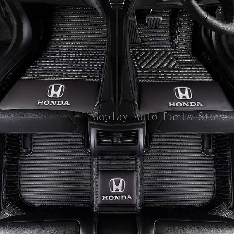 {Honda } Honda CRV/CR-V (2001-2026)Right hand drive Car Mat /พรมรถยนต์ /พรมปูพื้นรถยนต์/Karpet /หนังกันน้ํา