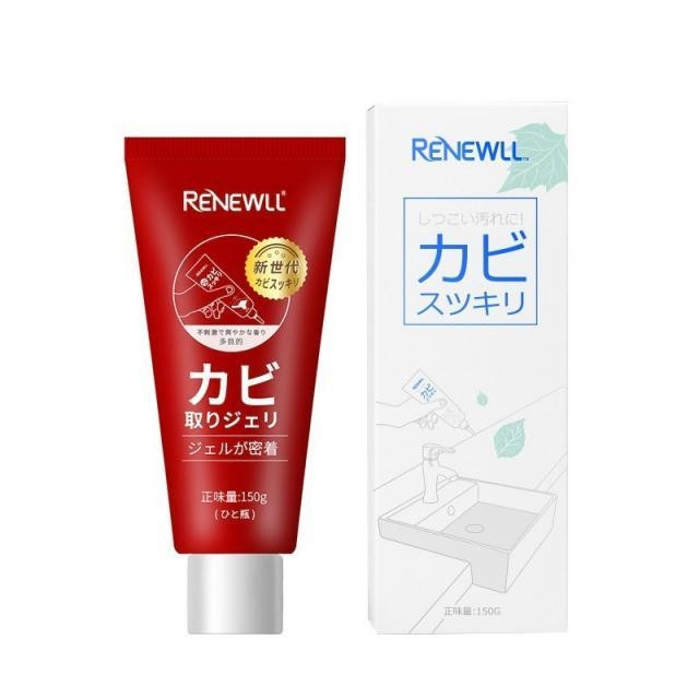 Renewll Antifungal gel เจลกำจัดคราบเชื้อราร่องลึก ขนาด 150g ไม่ทำลายกระเบื้อง ใช้งานง่าย